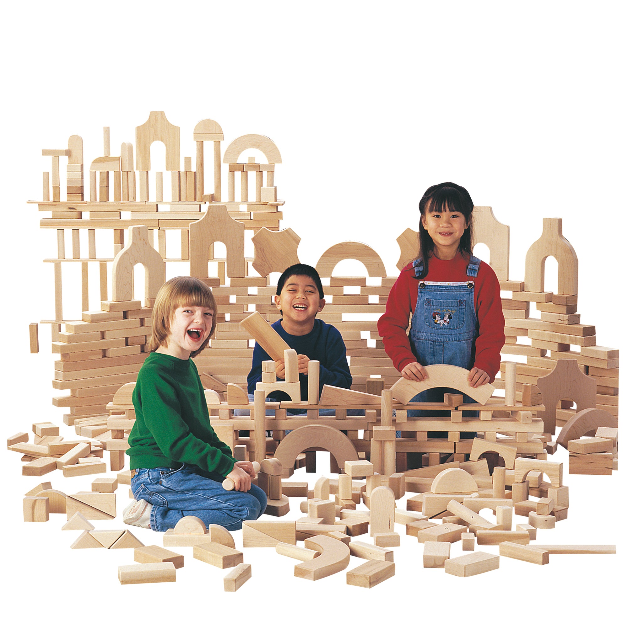 #129 Jonti-Craft® Unit Blocks - Starter Set; 86 Pieces, 14 Shapes