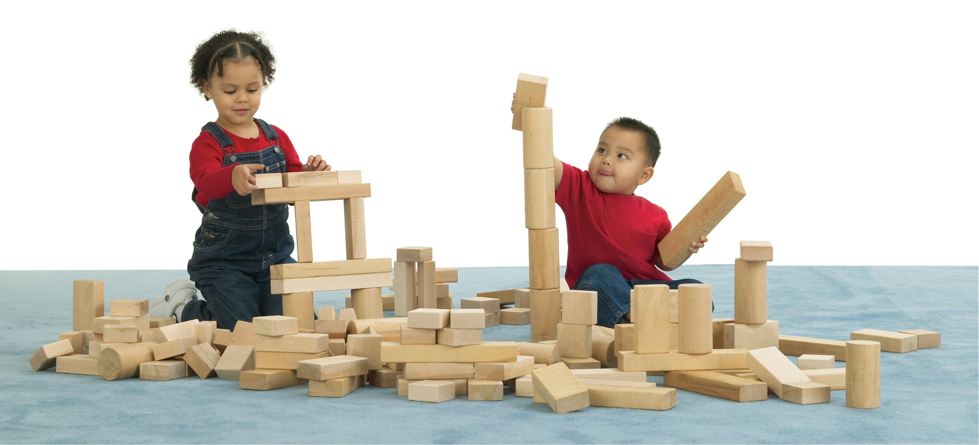 #138 Jonti-Craft® Abel Block Set; 154 Pieces, 4 Shapes