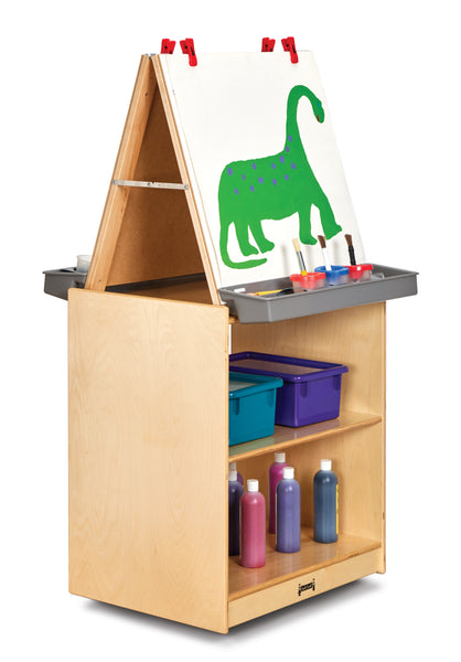 #142 Jonti-Craft® 2 Station Easel - School Age