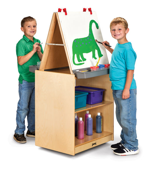 #142 Jonti-Craft® 2 Station Easel - School Age