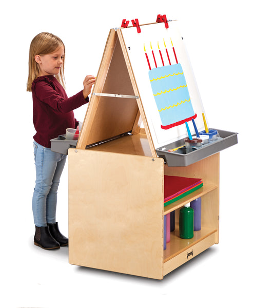 #143 Jonti-Craft® 2 Station Easel