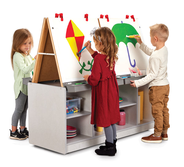 #153 Rainbow Accents® 4 Station Easel