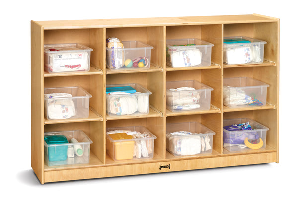 #158 Jonti-Craft® Cubbie With Clear Tubs