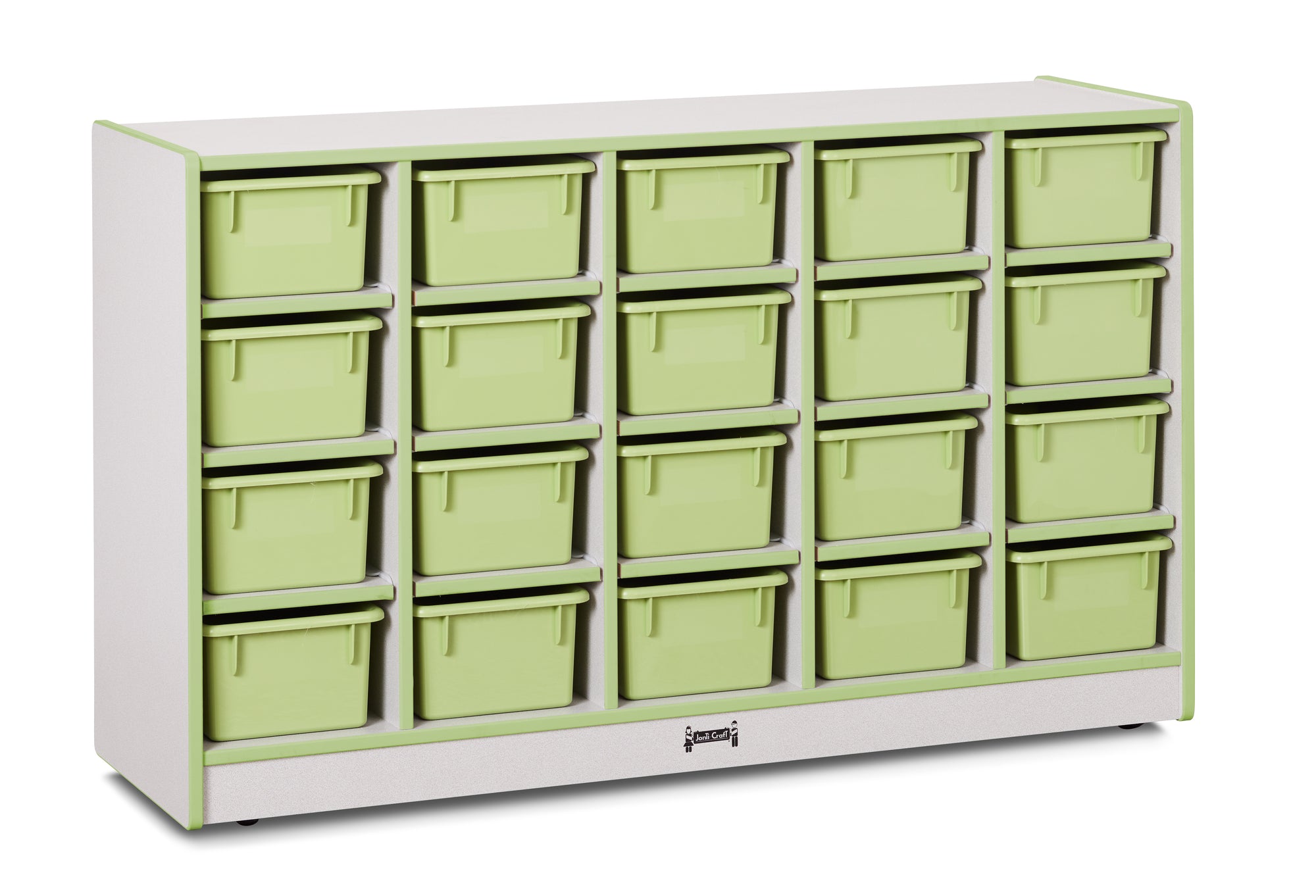 #268 Rainbow Accents® 20 Tray Mobile Cubbie With Trays