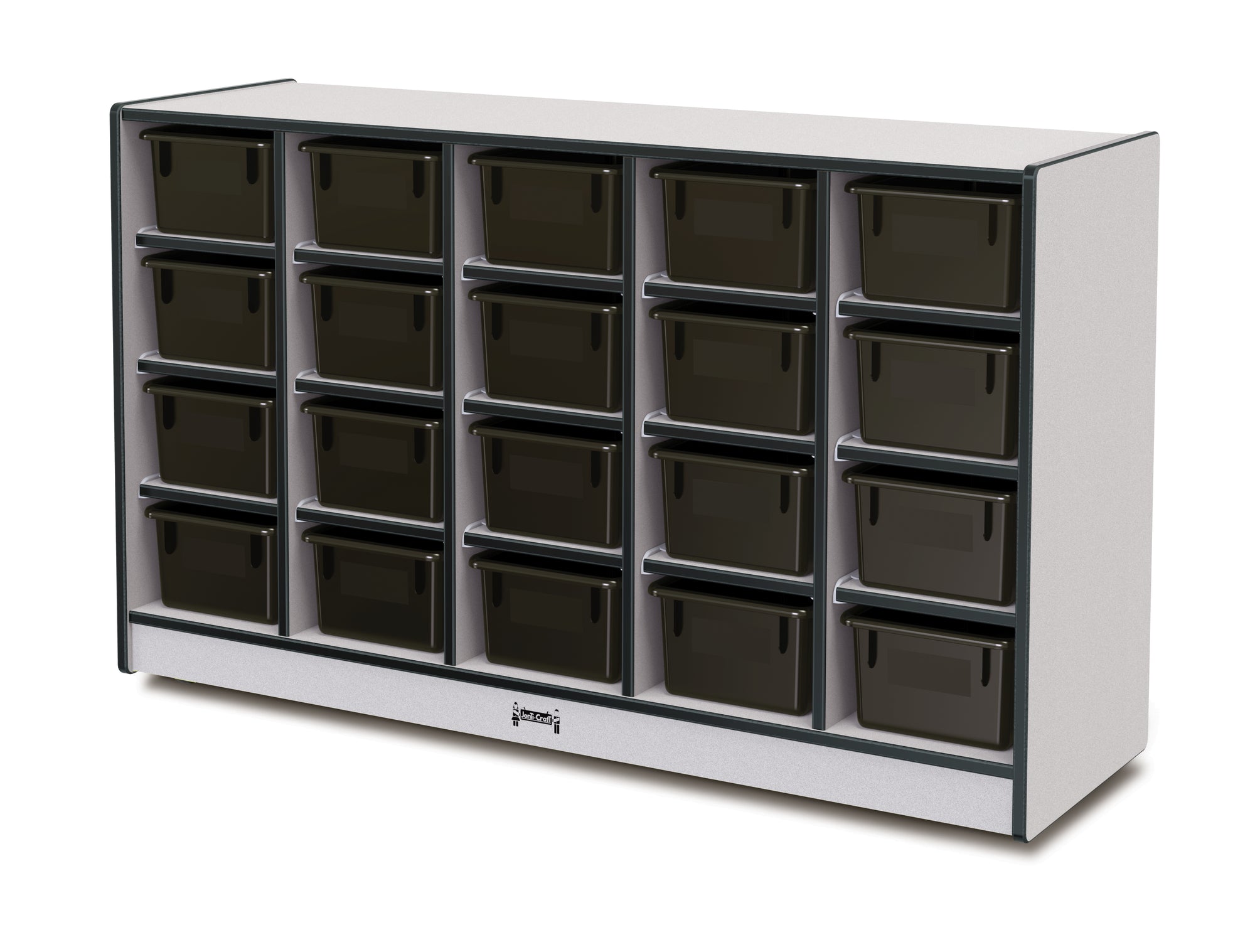 #268 Rainbow Accents® 20 Tray Mobile Cubbie With Trays