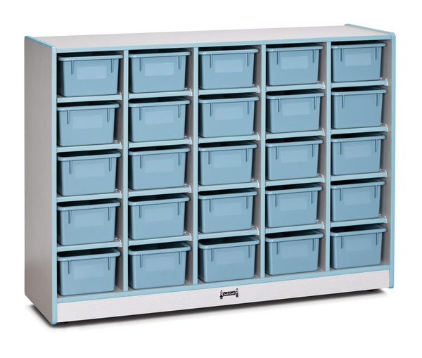 #279 Rainbow Accents® 25 Tray Mobile Cubbie With Trays