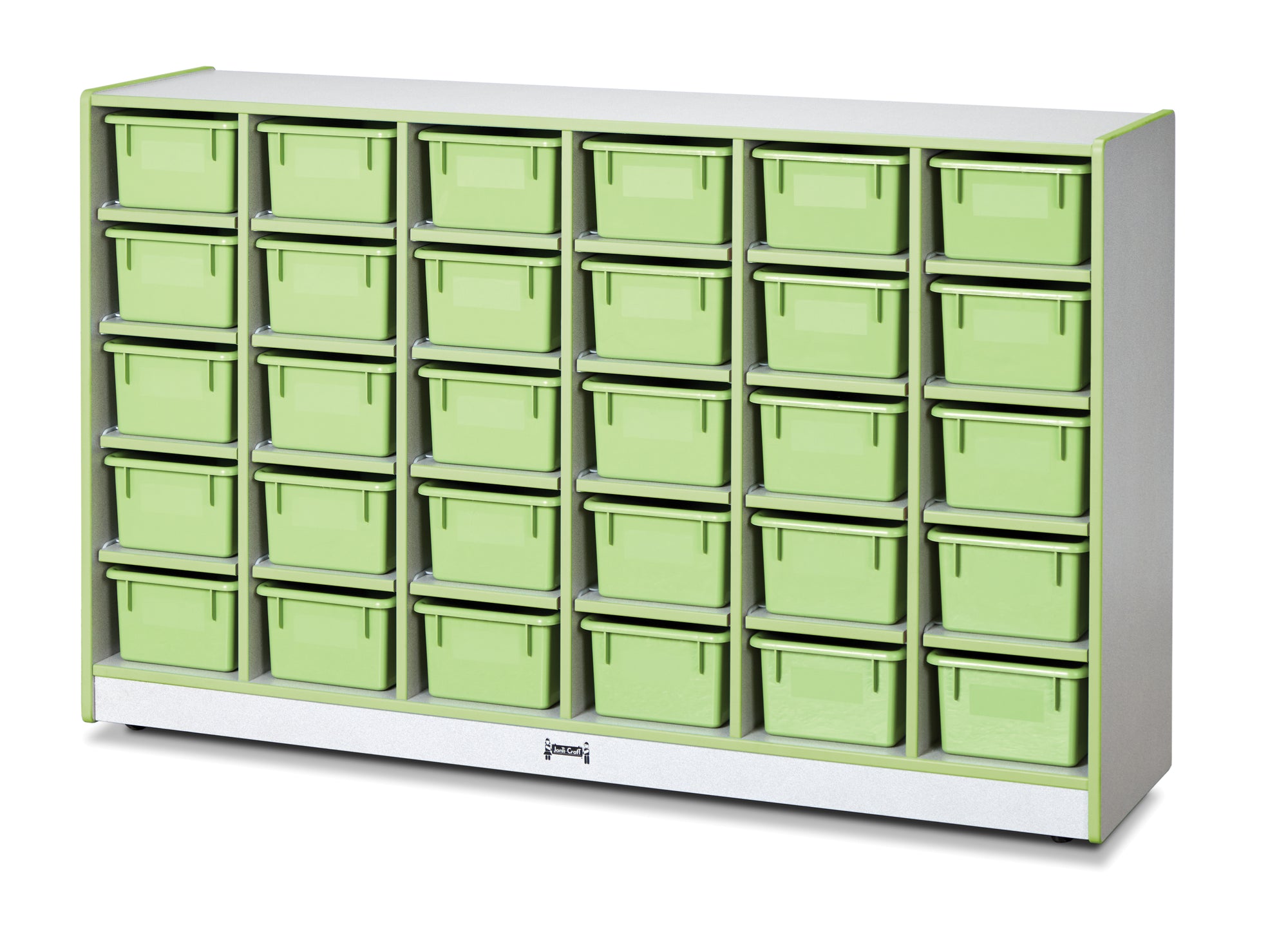 #290 Rainbow Accents® 30 Tray Mobile Cubbie With Trays