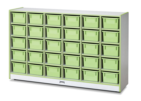 #290 Rainbow Accents® 30 Tray Mobile Cubbie With Trays