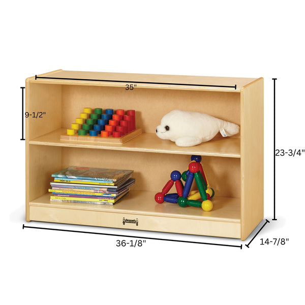 #324 Jonti-Craft® Short Fixed Straight-Shelf Bookcase