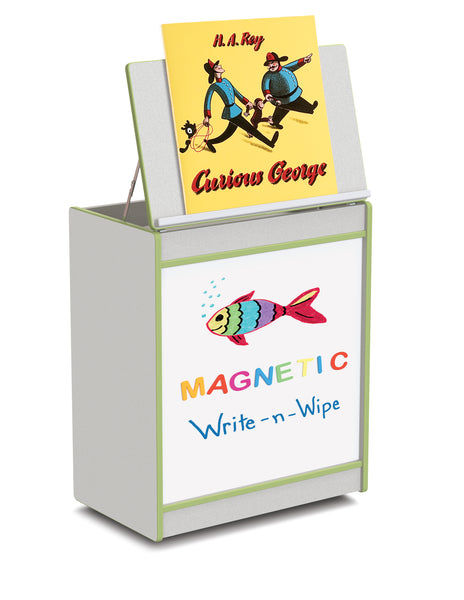 #341 OBSOLETERainbow Accents® Big Book Easel - Magnetic Write-N-Wipe