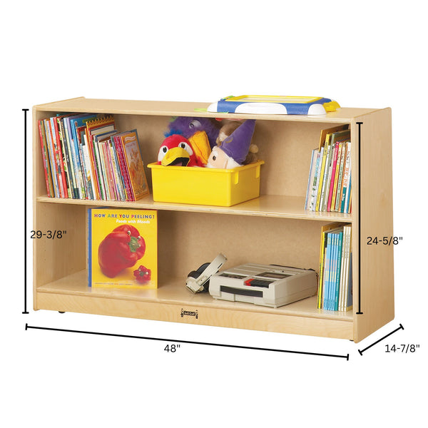 #438 Jonti-Craft® Low Adjustable Bookcase