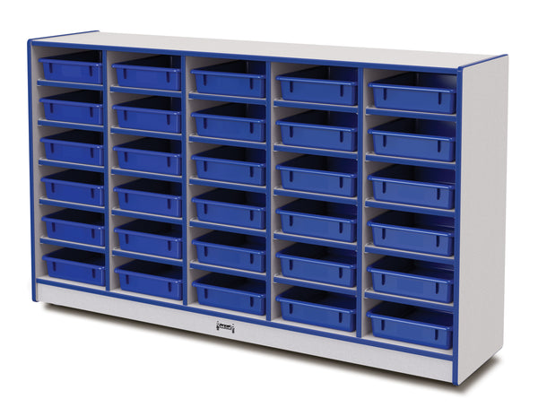 #470 Rainbow Accents® 30 Paper-Tray Cubbie With Paper-Trays