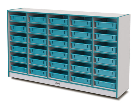 #470 Rainbow Accents® 30 Paper-Tray Cubbie With Paper-Trays