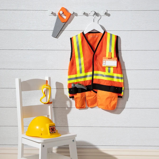 ROLE PLAY CONSTRUCTION WORKER COSTUME SET