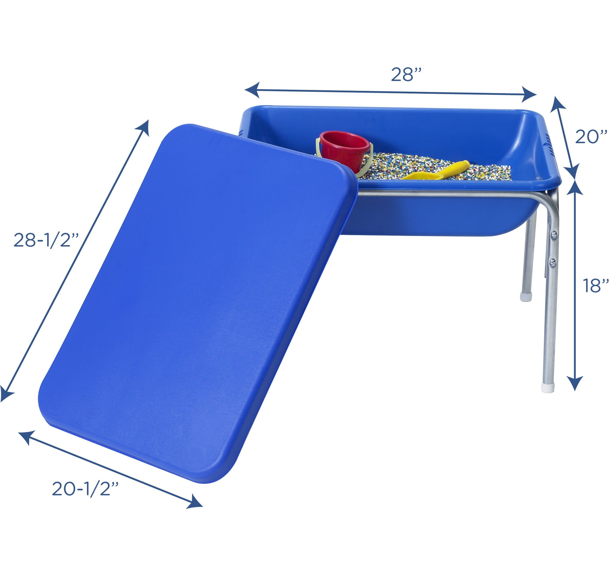 Mesa sensorial y tapa n.° 24215 (pequeña)