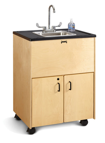 #814 Jonti-Craft® Clean Hands Helper - 38" Counter - Stainless Steel Sink