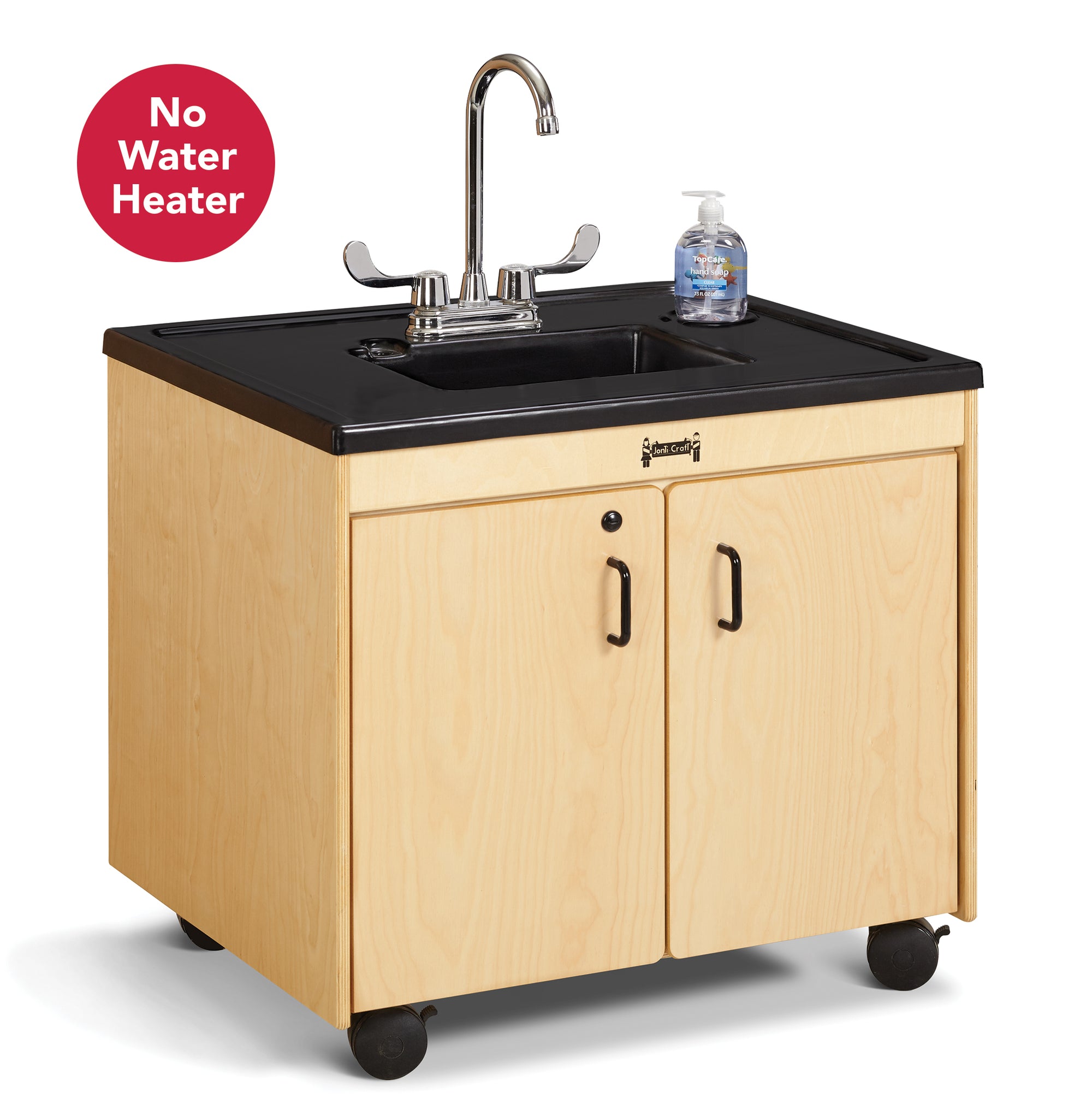 #58921 Jonti-Craft® Clean Hands Helper without Heater - 26" Counter - Plastic Sink