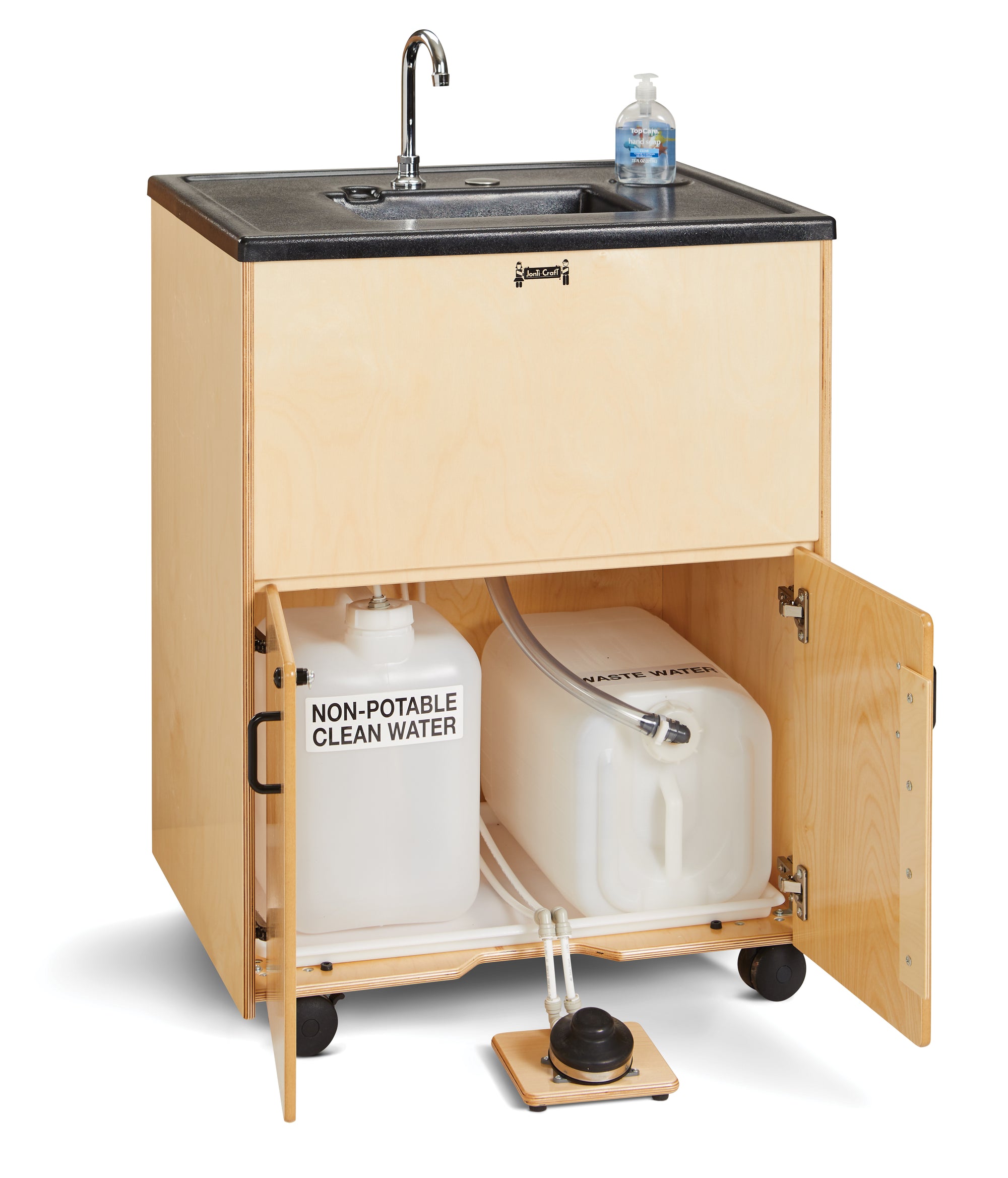 #58916 Clean Hands Helper – Nonelectric - 38" Counter - Plastic Sink