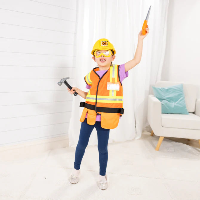 ROLE PLAY CONSTRUCTION WORKER COSTUME SET