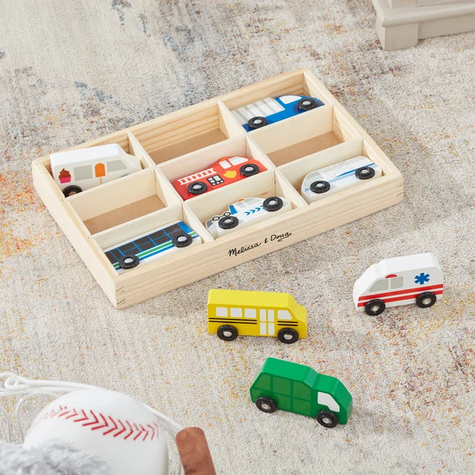 WOODEN VEHICLES AND TRAFFIC SIGNS