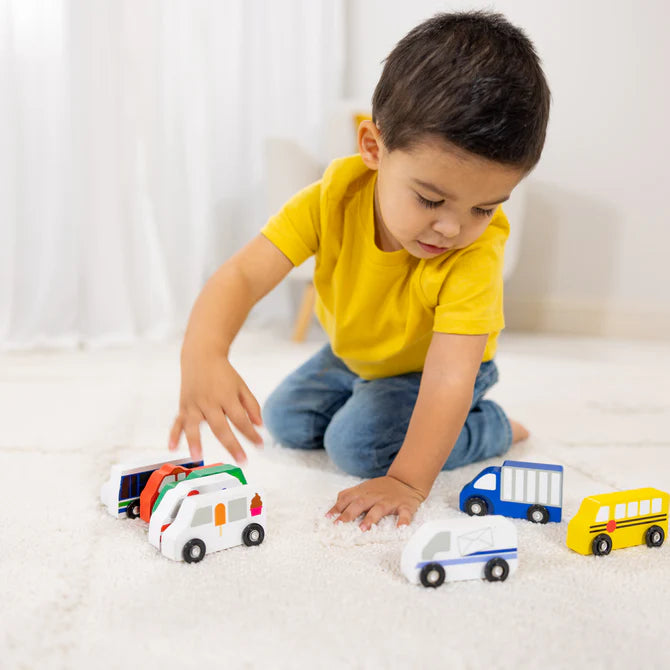 WOODEN VEHICLES AND TRAFFIC SIGNS