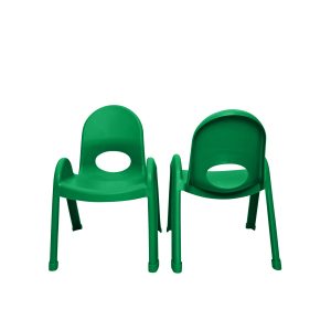 #60000 Value Stack 13" Child Chair - Set of 2 - Shamrock Green