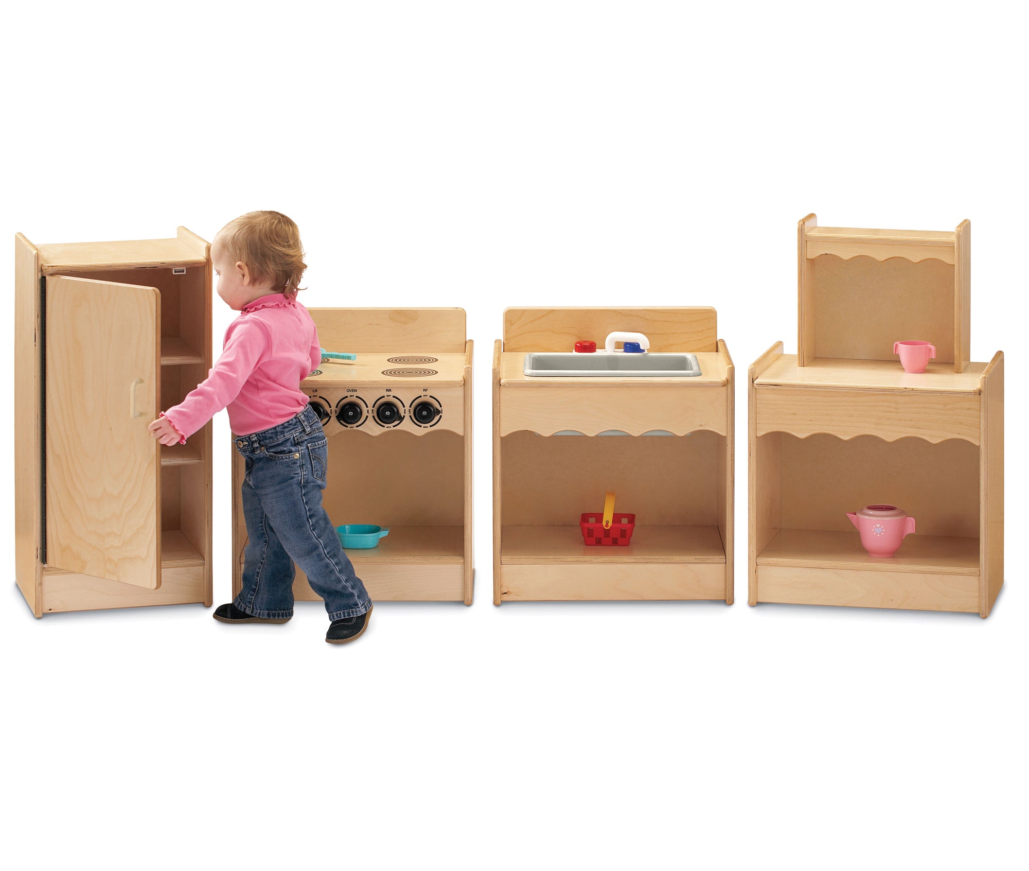 #996 Jonti-Craft® Toddler Contempo Kitchen - 4 Pc Set