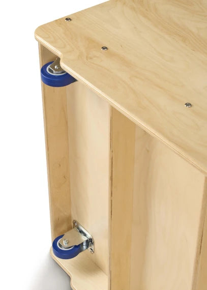 Kids Classroom Wooden Reading Nook With Sound Dampening Panels