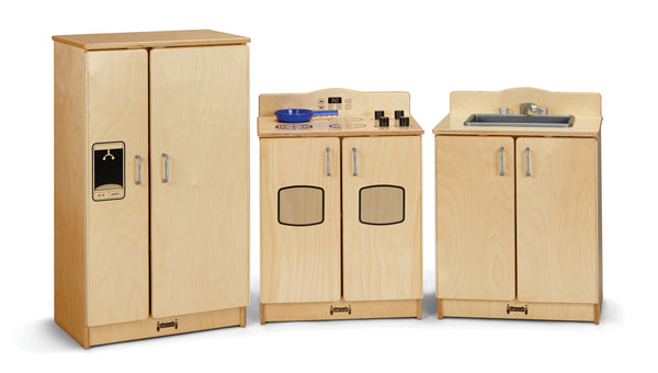 #42326 Culinary Creationsl Birch Kitchen - 3 Piece Set - Sink, Stove, Fridge