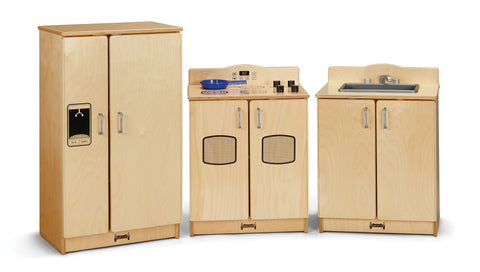 #42326 Culinary Creationsl Birch Kitchen - 3 Piece Set - Sink, Stove, Fridge