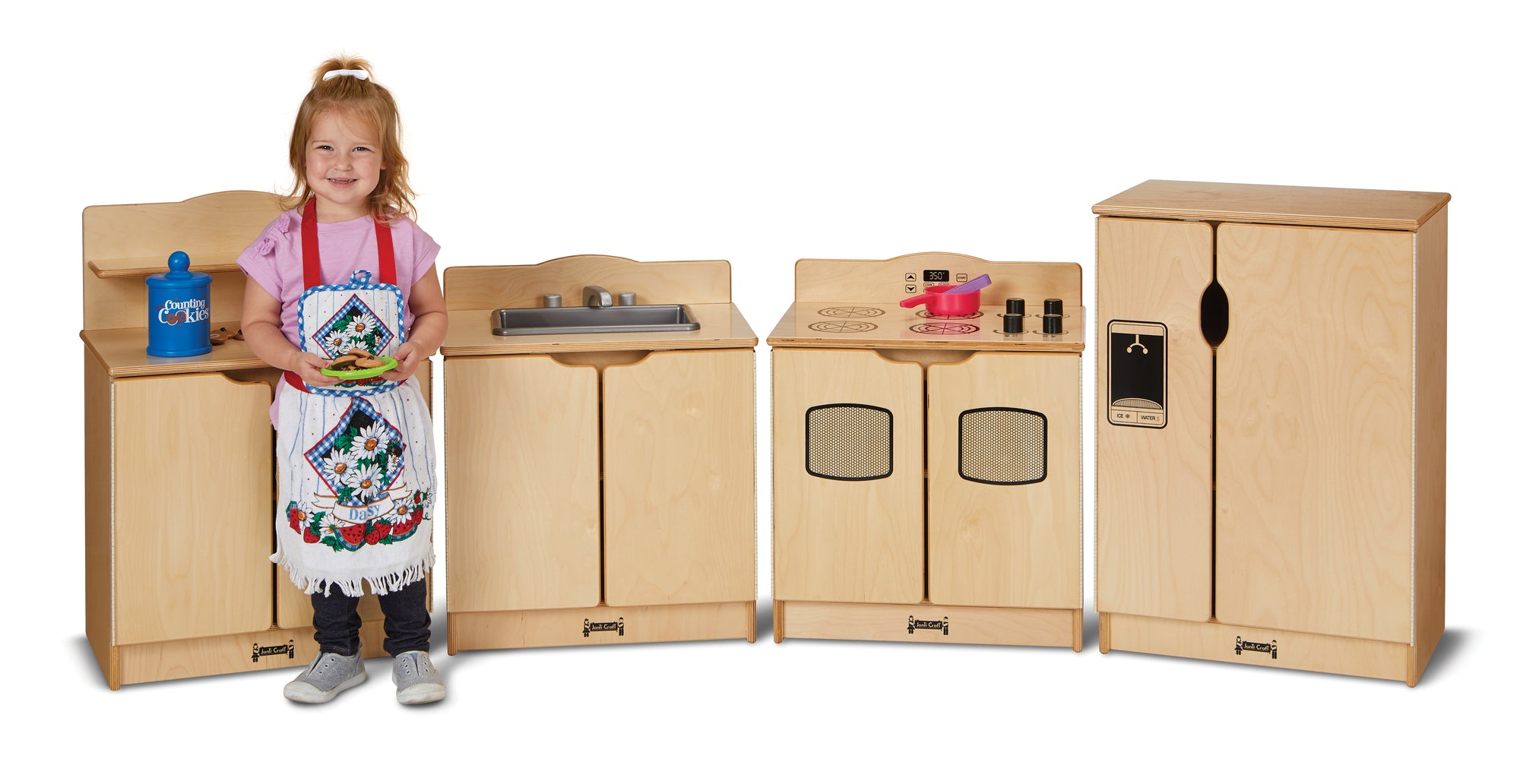 #47615 Jonti-Craft® Toddler Gourmet Kitchen 4 Piece Set