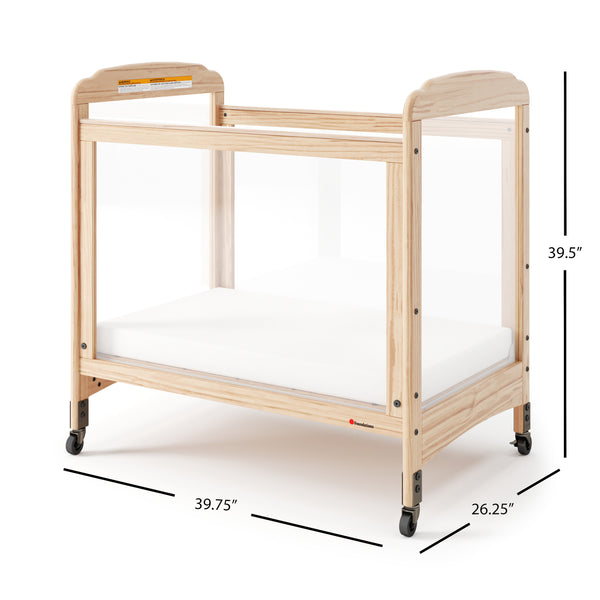 #59879 Compact Serenity® Fixed-Side w/ 4 Clear Sides