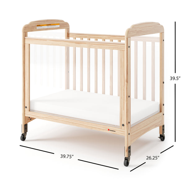 #59878 Compact Serenity® Fixed-Side w/ 3 Clear Sides