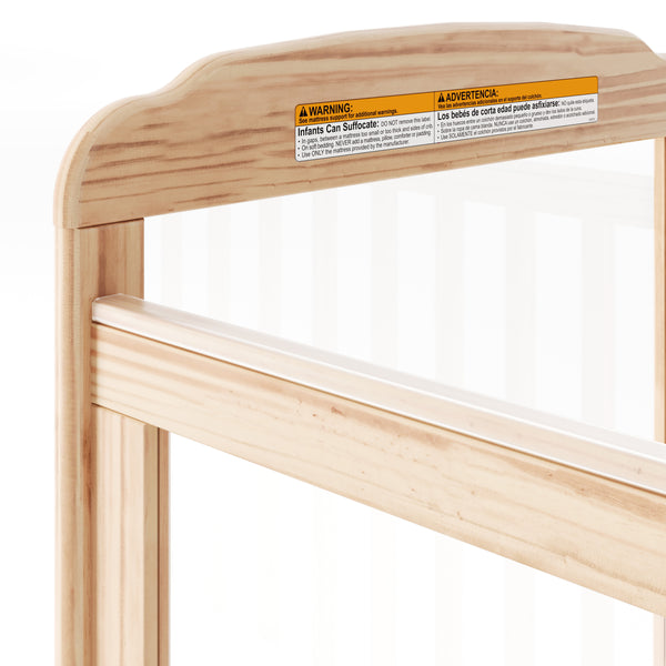 #59878 Compact Serenity® Fixed-Side w/ 3 Clear Sides