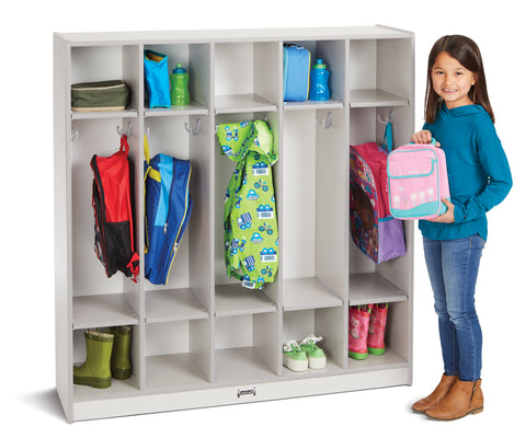 #1041 Rainbow Accents® Coat Locker - 5 Sections