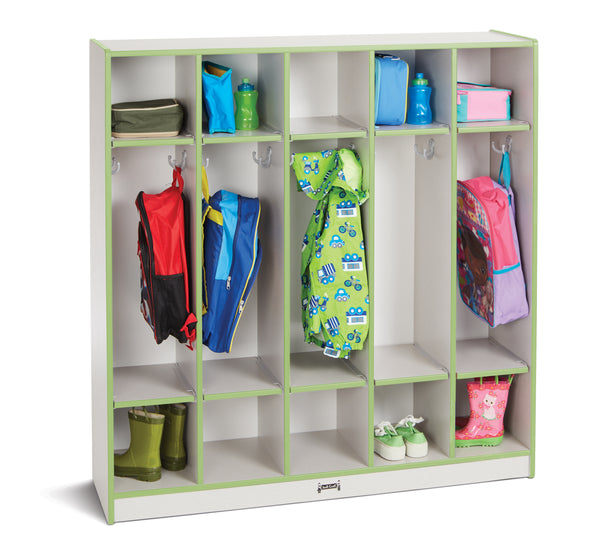 #1041 Rainbow Accents® Coat Locker - 5 Sections