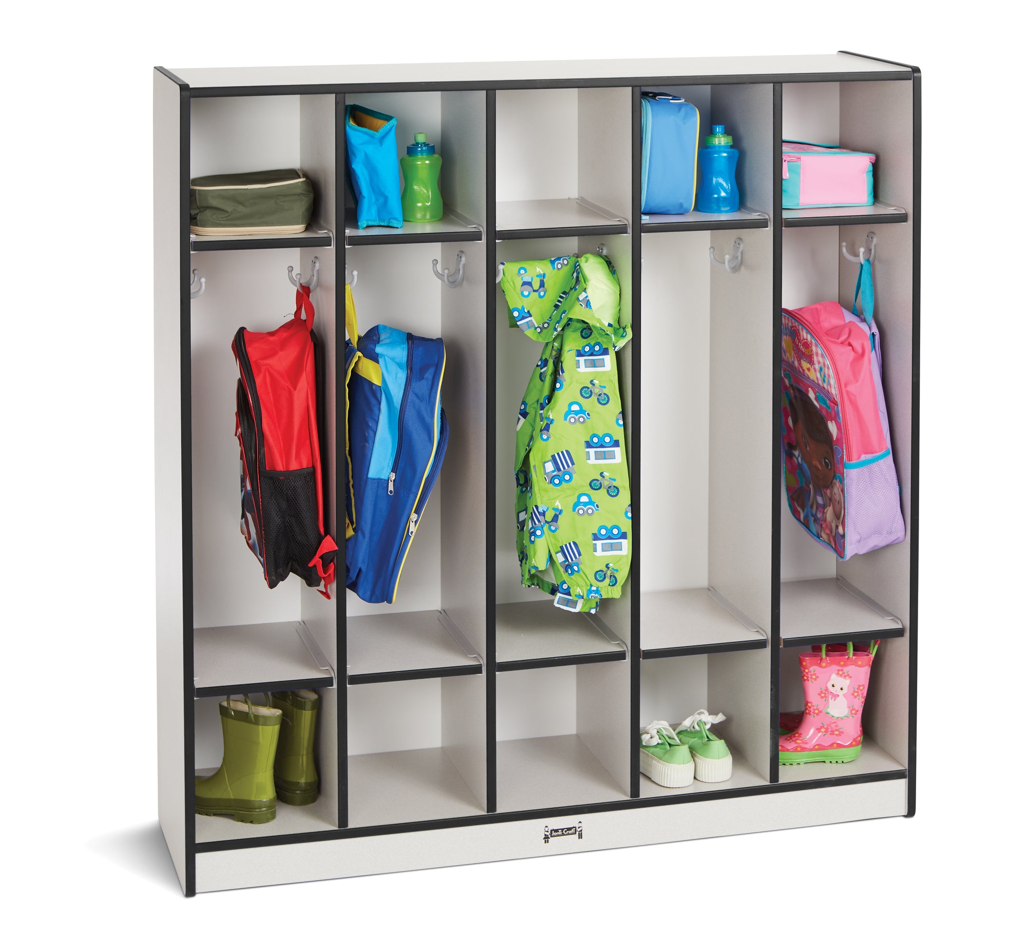 #1041 Rainbow Accents® Coat Locker - 5 Sections