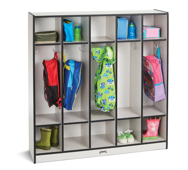 #1041 Rainbow Accents® Coat Locker - 5 Sections