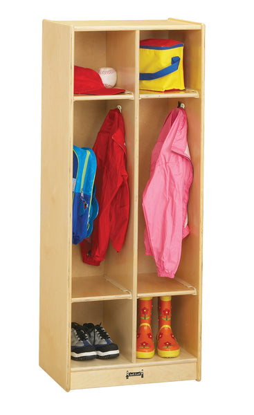 #1043 Jonti-Craft® Double Locker - 2 Sections