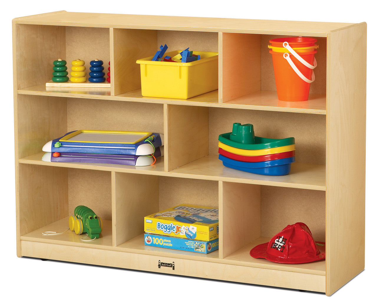 #59777 Jonti-Craft® Super-Sized Single Mobile Storage Unit - 18" Deep - Magnetic Write-n-Wipe Back