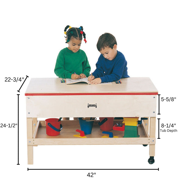 #1067 Jonti-Craft® Sensory Table W/Shelf