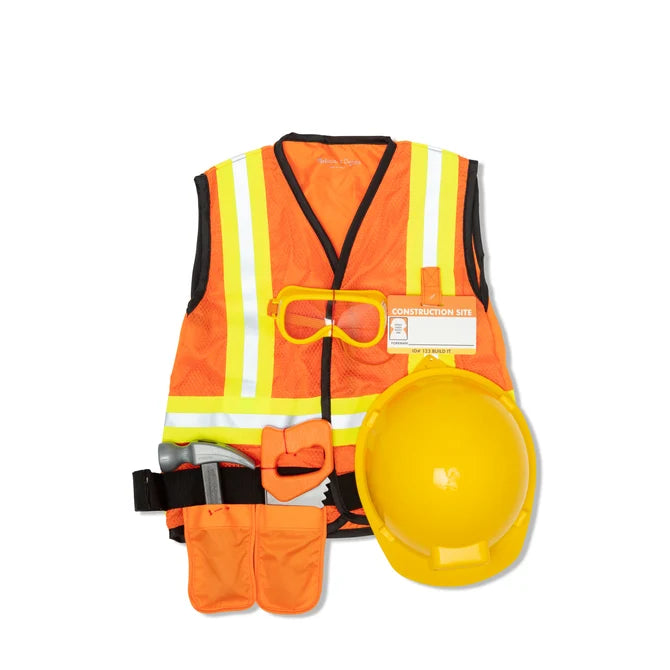 ROLE PLAY CONSTRUCTION WORKER COSTUME SET