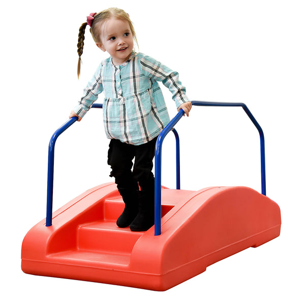 #24265 Red Rocker With Rails