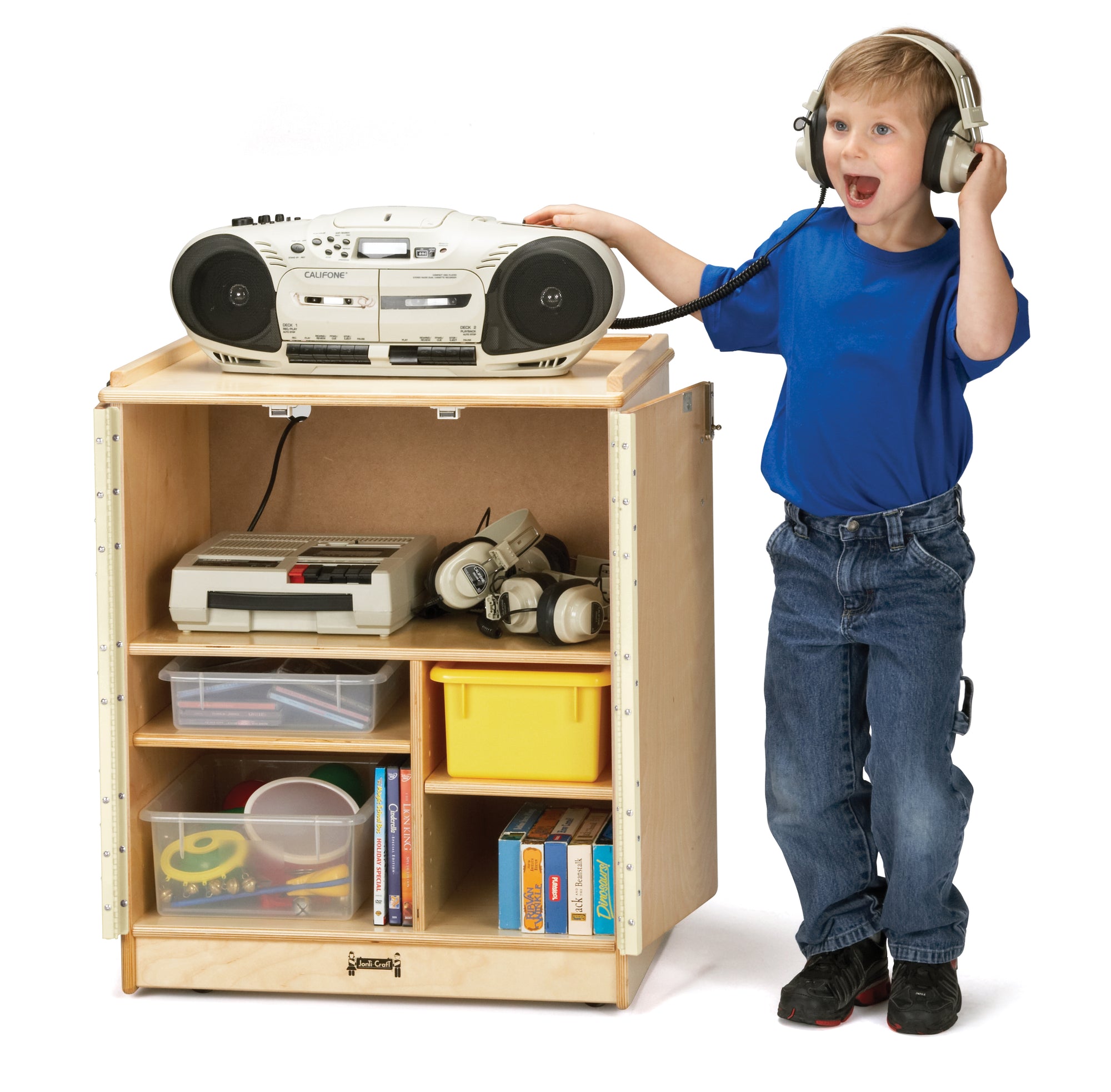 #1103 Jonti-Craft® Media Cart - Lockable