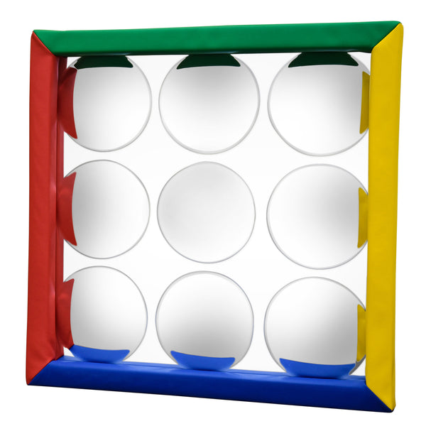 #9140 9" Dia. Bubbles Mirror