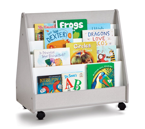 #1161 Rainbow Accents® Mobile Pick-A-Book Stand - 2 Sided