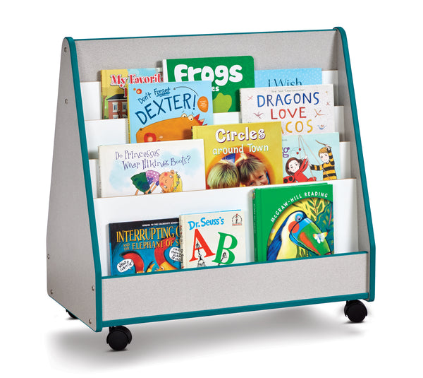 #1161 Rainbow Accents® Mobile Pick-A-Book Stand - 2 Sided