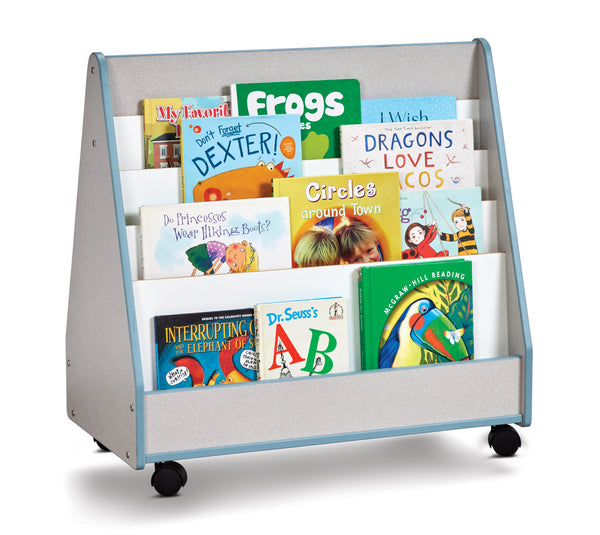 #1161 Rainbow Accents® Mobile Pick-A-Book Stand - 2 Sided