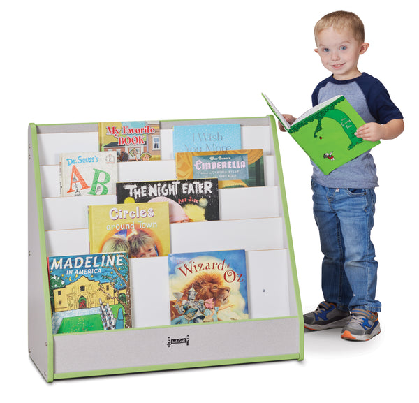 #1170 Rainbow Accents® Flushback Pick-A-Book Stand - 1 Sided