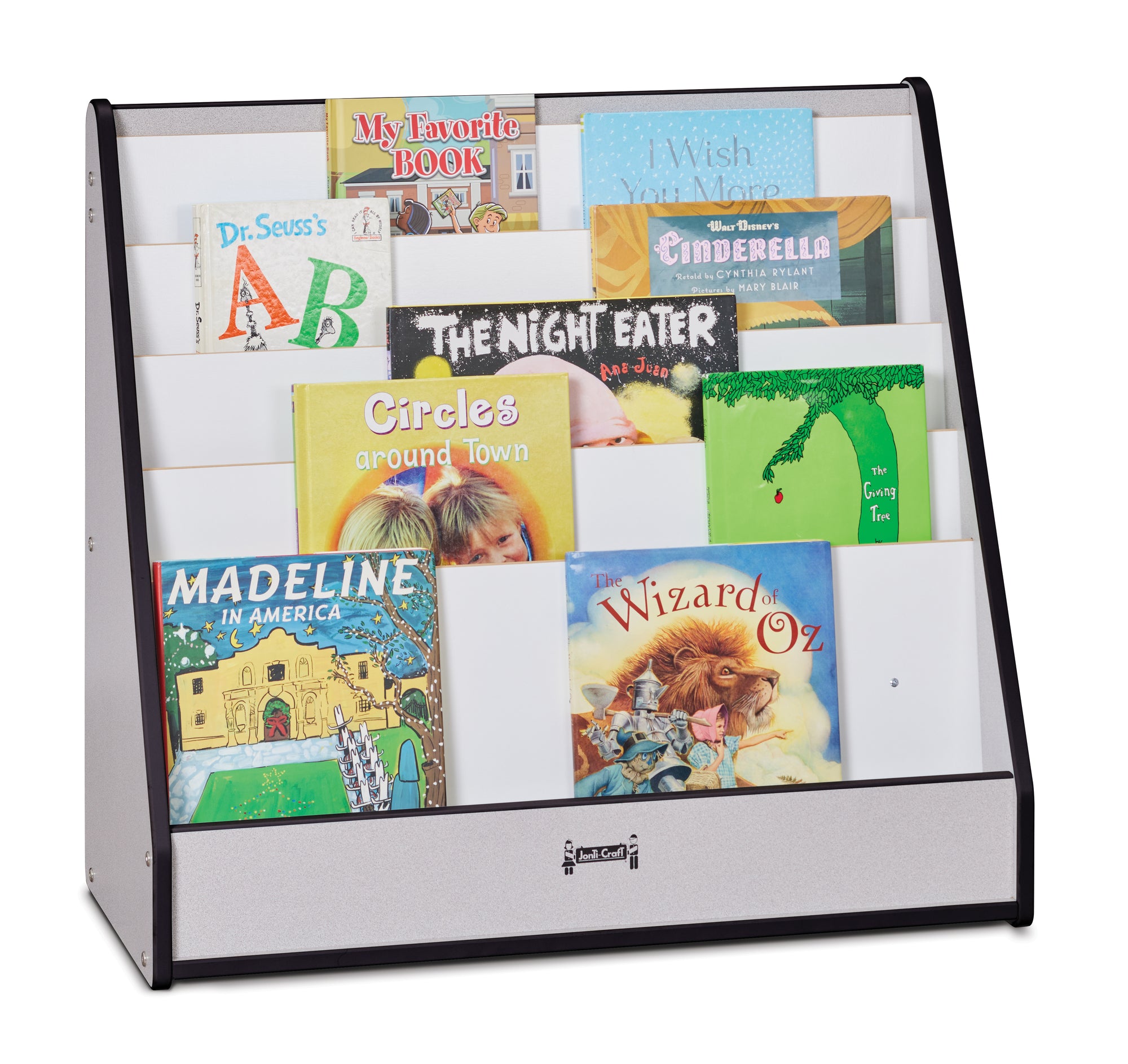 #1170 Rainbow Accents® Flushback Pick-A-Book Stand - 1 Sided